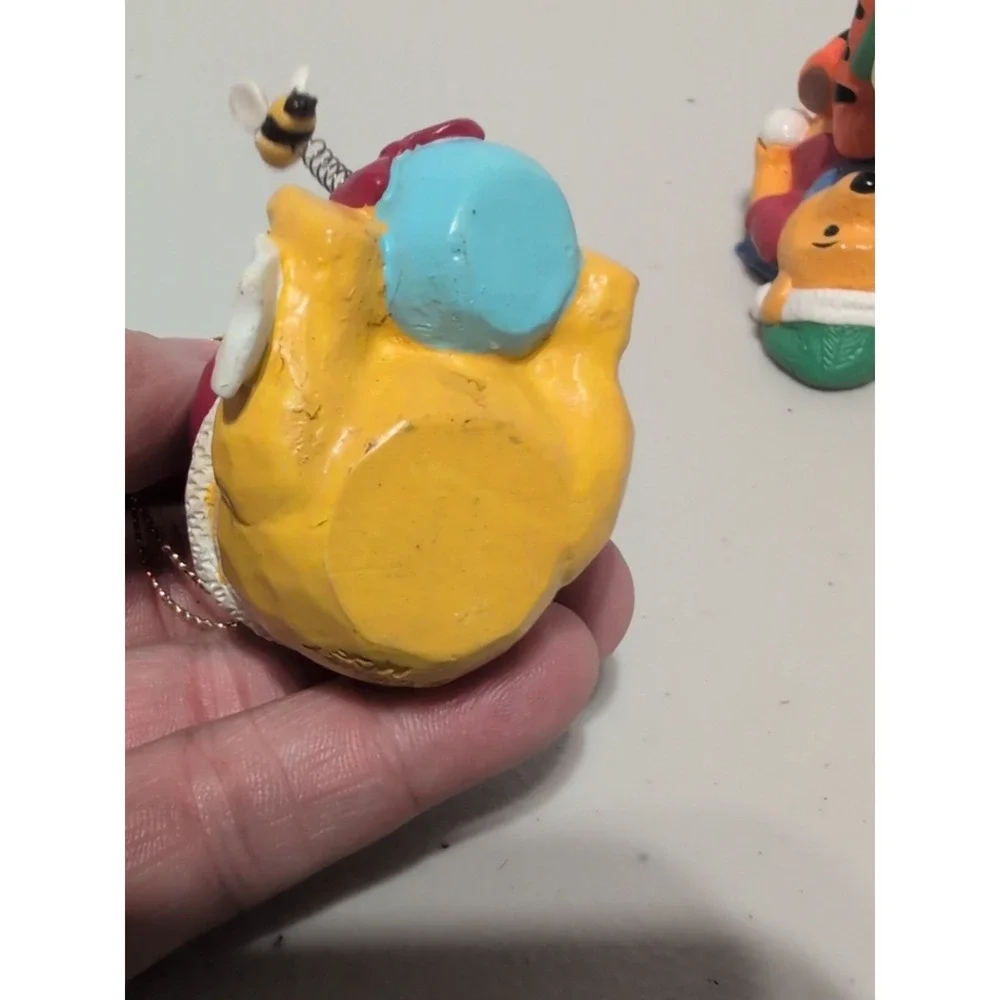 Hallmark Disney Winnie The Pooh Christmas Ornament Vintage Collector Lot Of Four